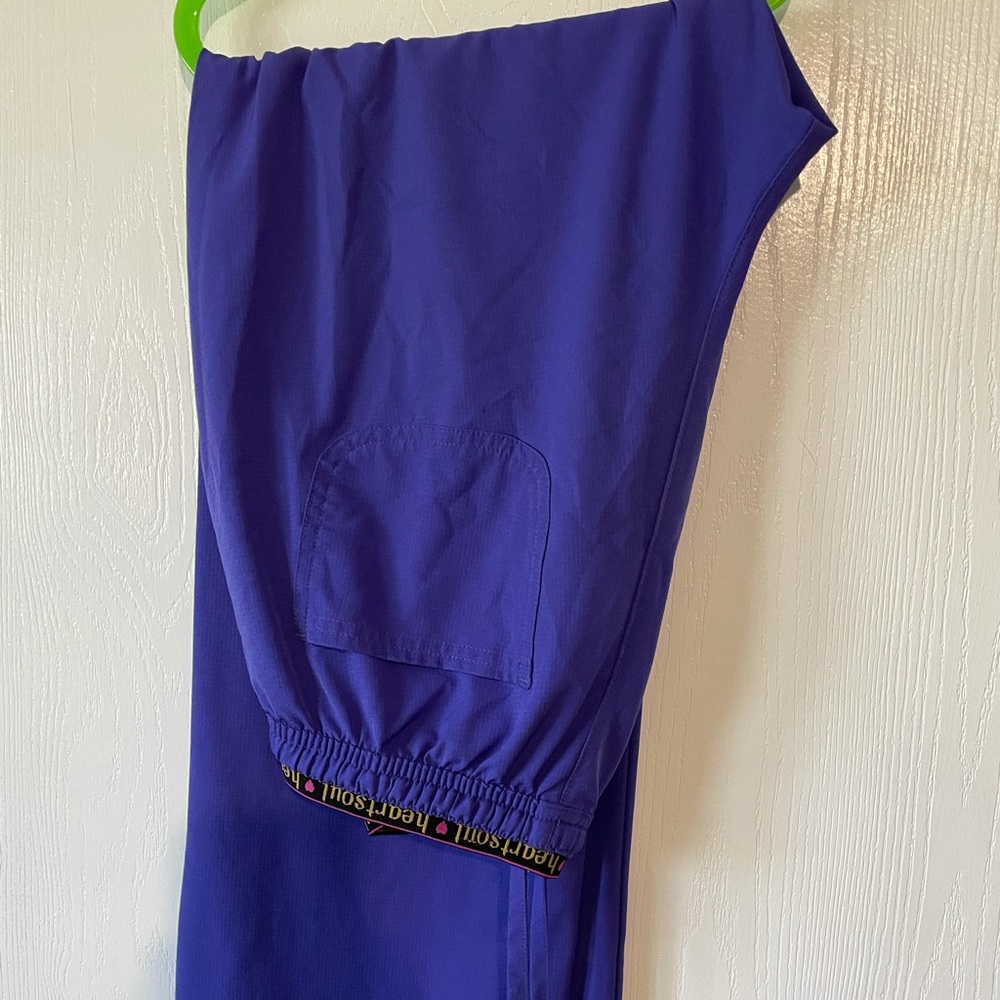 Purple HeartSoul Scrub Pants